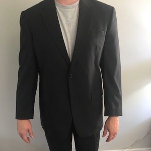 Jos. A. Bank black pinstripe 2 piece suit